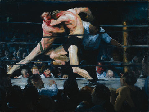 Stag Night At Sharkeys by George Bellows