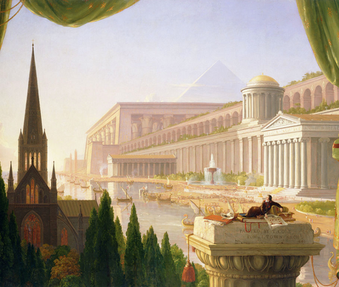 The Architect's Dream by Thomas Cole