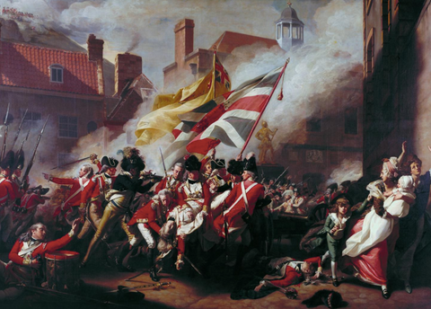 The Death of Major Peirson by John Singleton Copley