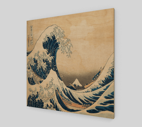 The Great Wave off Kanagawa By Katsushika Hokusai