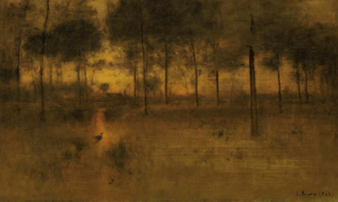 The Home of the Heron by George Inness