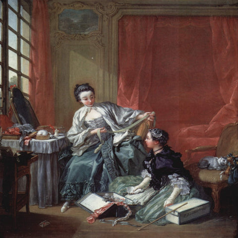 The Milliner by François Boucher - Famous Painting