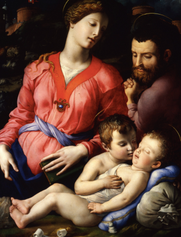 The Panciatichi Holy Family by Bronzino