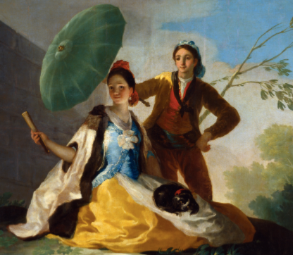 The Parasol by Francisco Goya