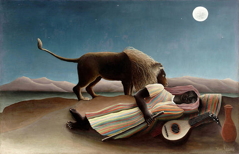 The Sleeping Gypsy by Henri Rousseau