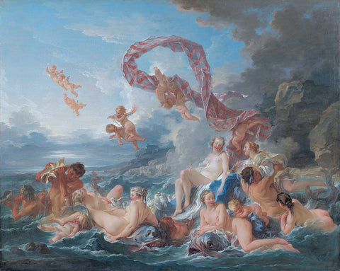 The Triumph of Venus by François Boucher - Famous Painting