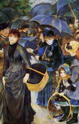  The Umbrellas by Pierre-Auguste Renoir