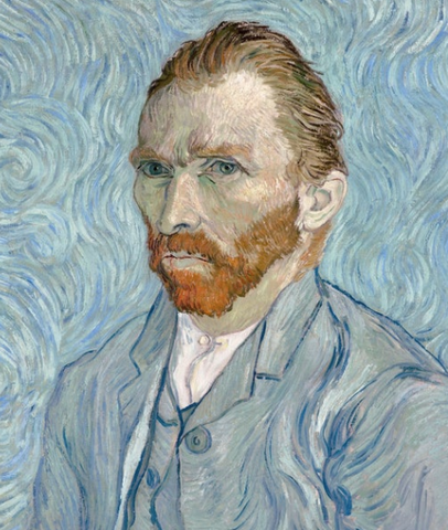 Van Gogh self-portrait by Vincent Van Gogh