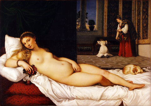 Venus of Urbino Painting by Titian