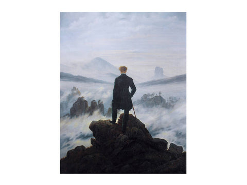 Wanderer above the Sea of Fog by Caspar David Friedrich