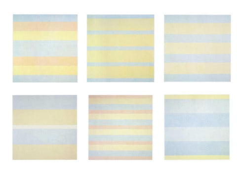 With my Back to the World by Agnes Martin