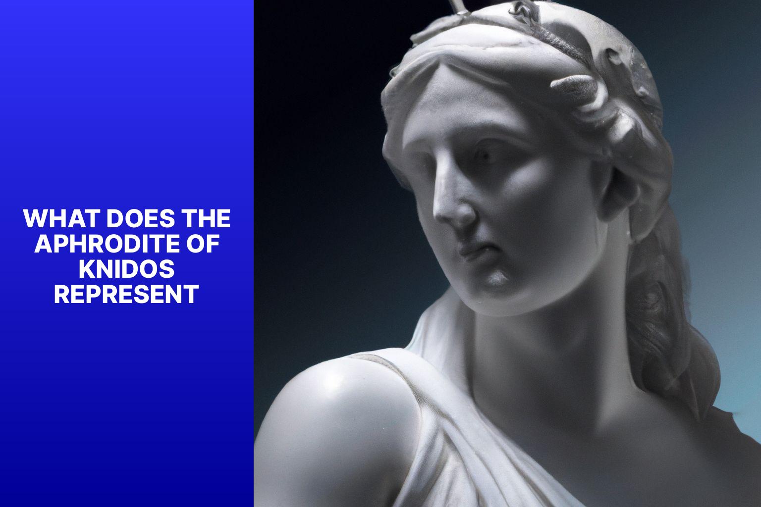 What Does The Aphrodite Of Knidos Represent