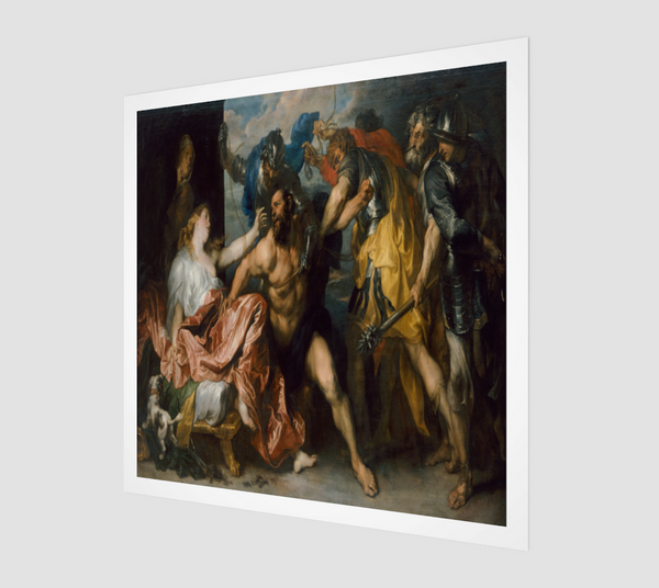 Samson and Delilah by Anthony van Dyck – ATX Fine Arts