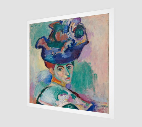 Woman with a Hat by Henri Matisse