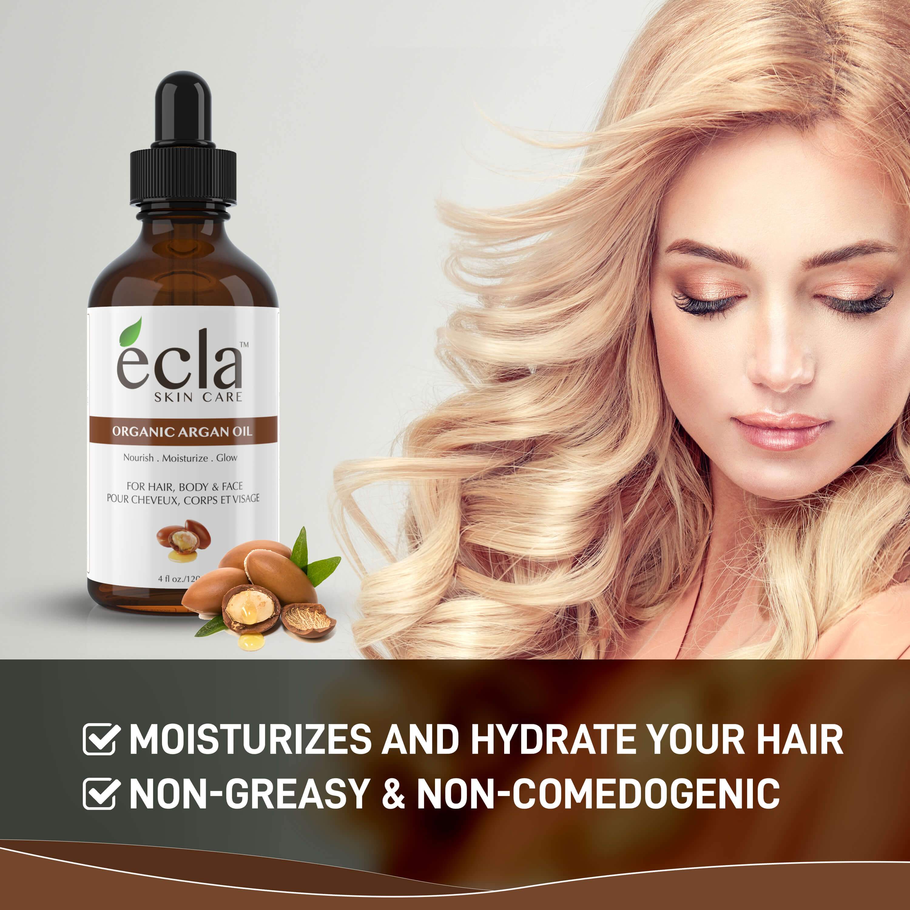 Organic Moroccan Argan Oil | Ecla Skin Care