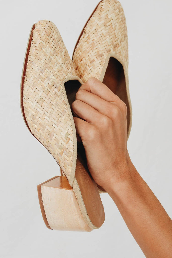 james smith woven mules