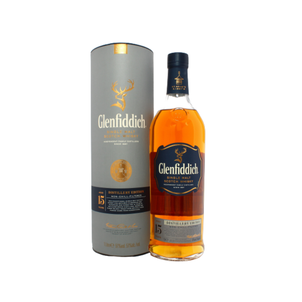 Glenfiddich 15 Year Old Distillery Edition Whisky 1l Singlemalt Ph