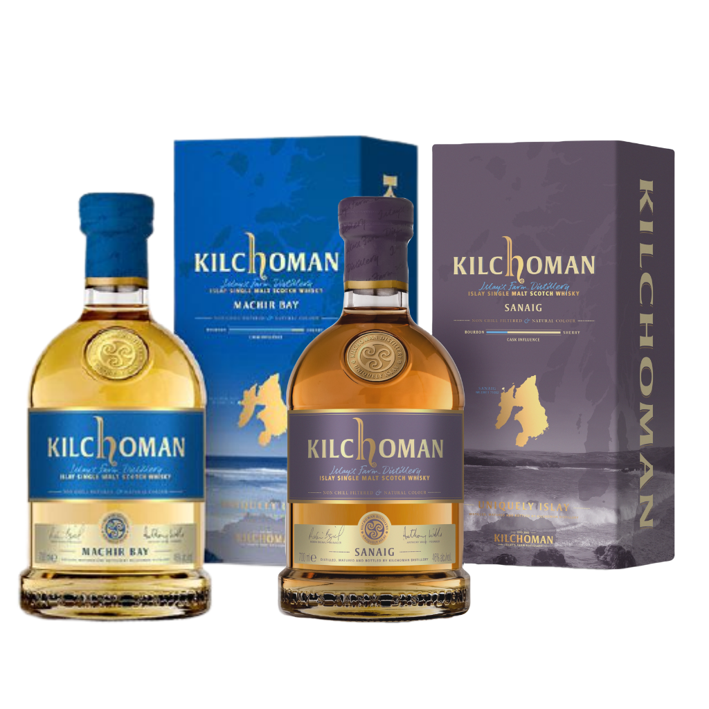 送料無料（一部地域を除く）】 Kilchoman Sanaig Hennessy VS