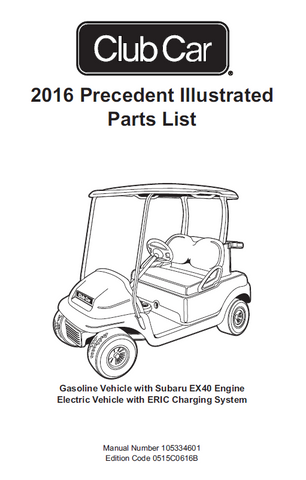 precedent golf cart parts