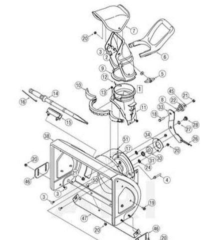 discount mtd snowblower parts