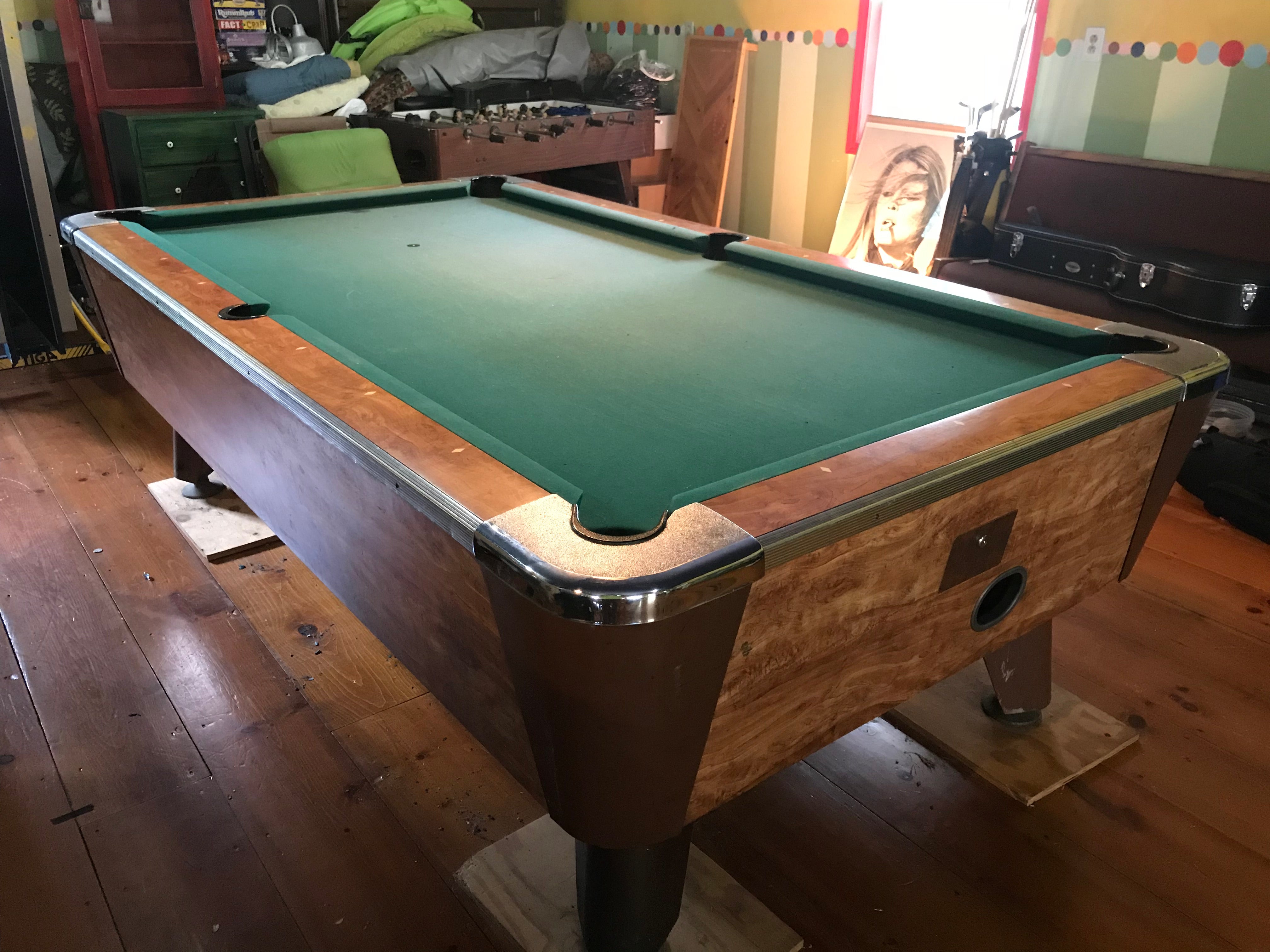 home pool table