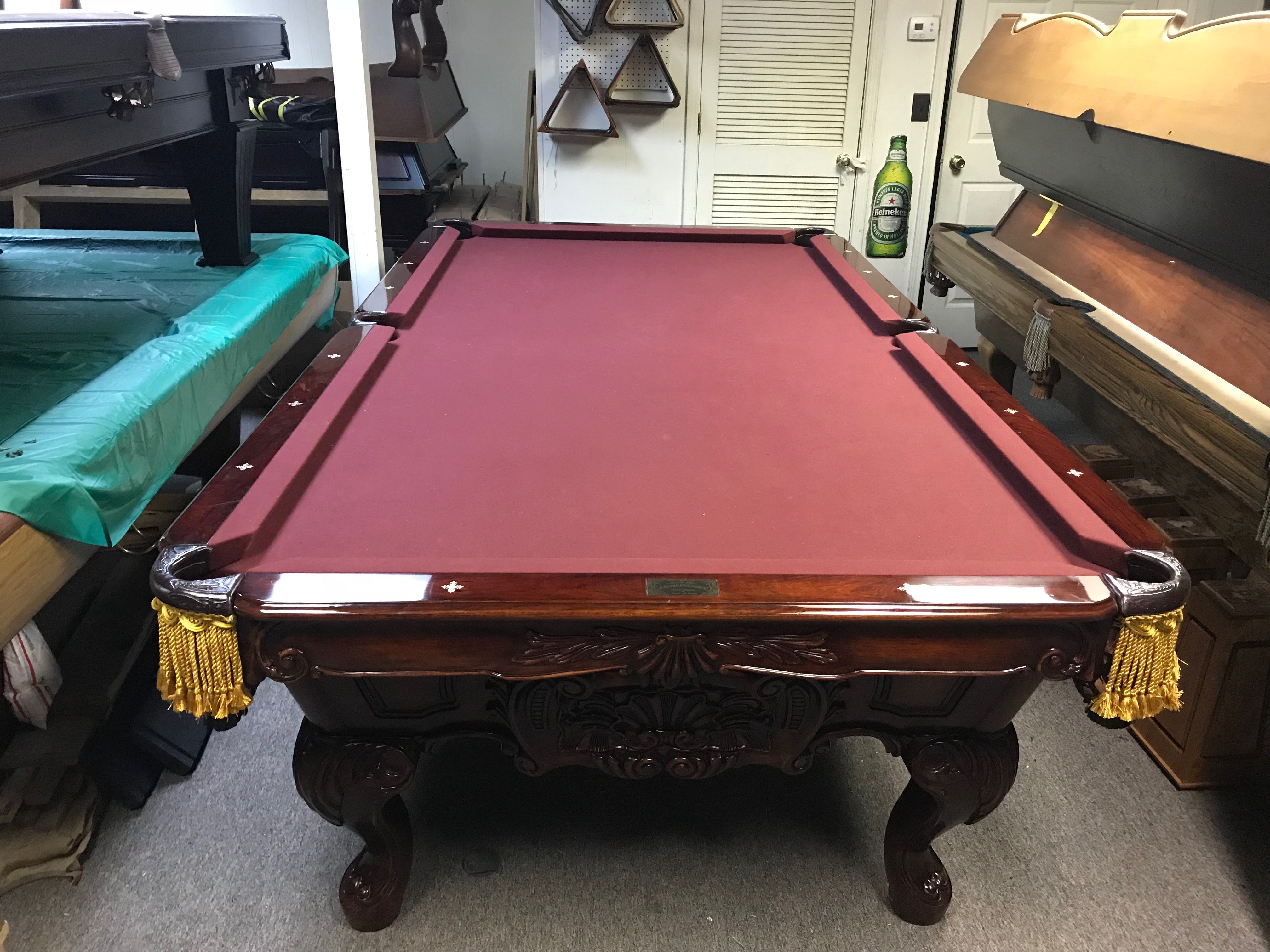 the cost of a pool table