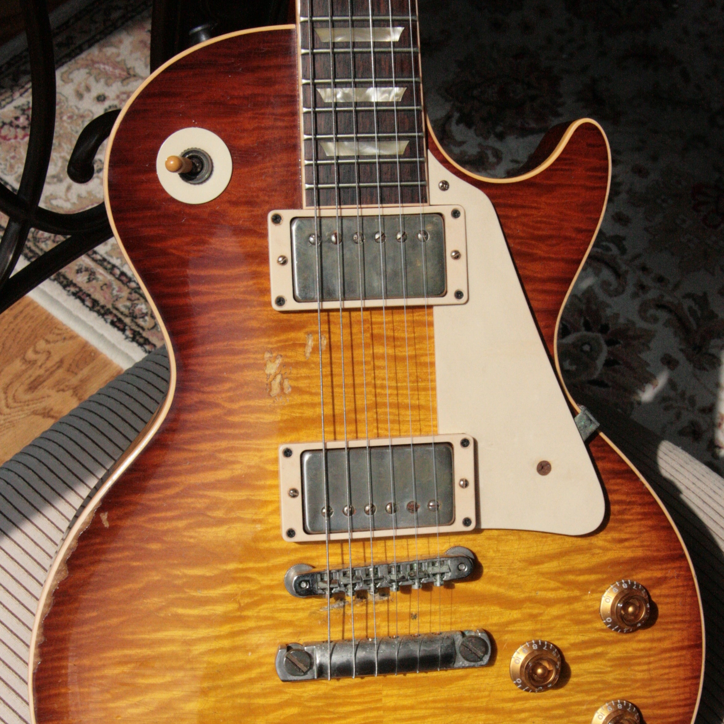 pearly gates les paul for sale