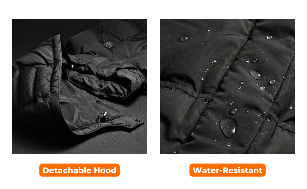 detachable hood