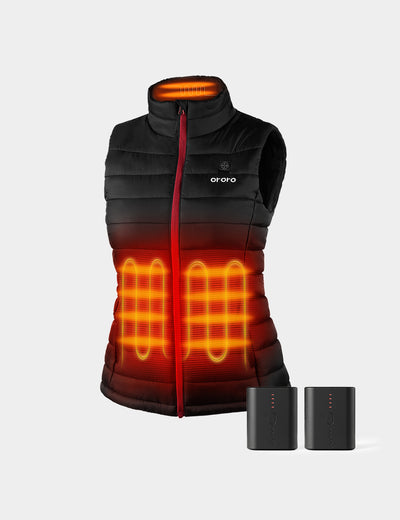 Mobile Warming Battery Heated Womens Vest  Ansai USA Mens & Womens Street  Vests at Bob's Cycle Supply