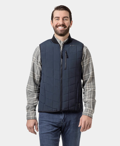 Men's 5-Zone Insulated Heated Bomber Vest