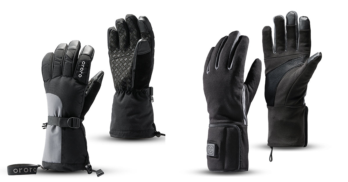 "Twin Cities" 3-In-1 Heated Gloves