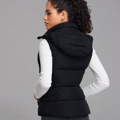 heated down vest for women