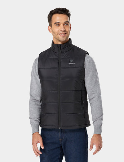 Men Heated Vest - |10 Hours of Electric Warmth | ORORO