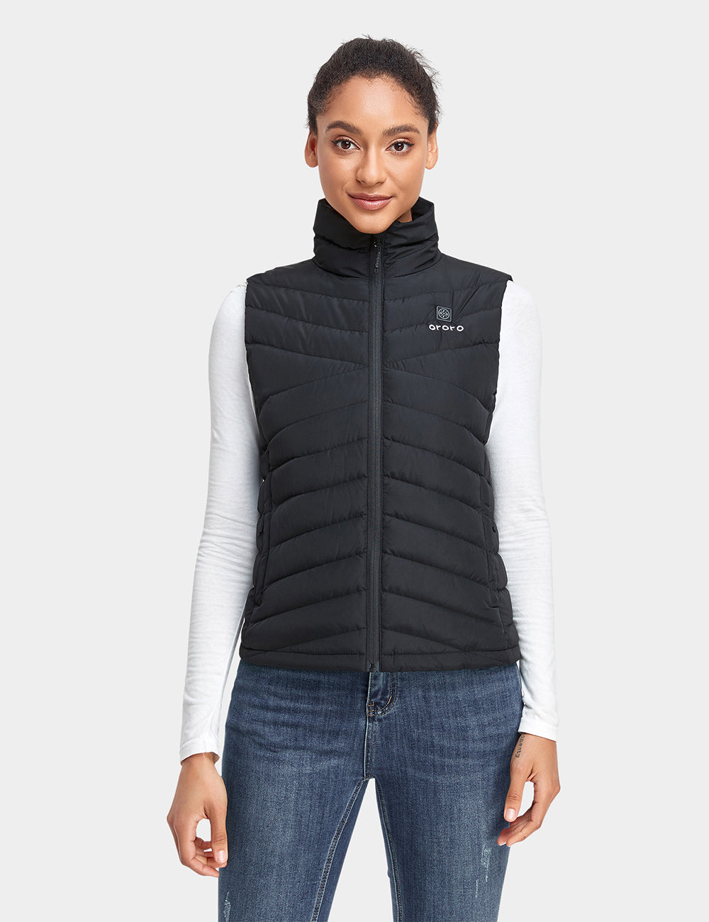 thin down vest women's