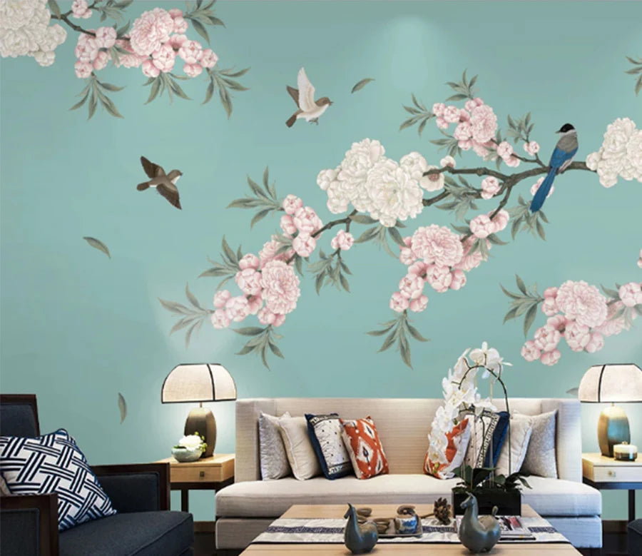 3D FALLEN LEAVES WC820 WALL MURALS