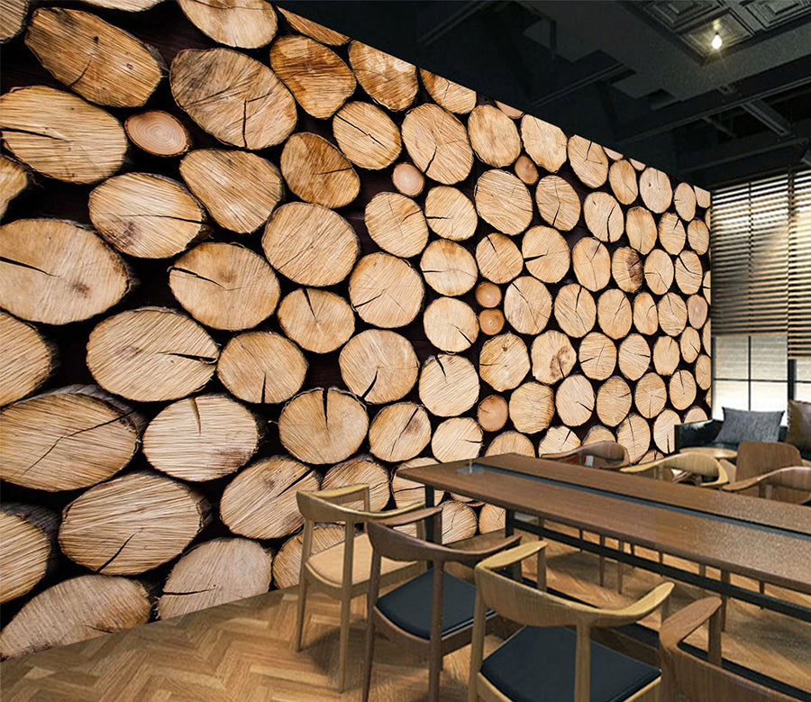 Hình nền tường 3D gỗ chồng 1004 sẽ khiến bạn cảm thấy như đang đứng trước một tòa nhà kiến trúc với vật liệu gỗ ấn tượng. Hãy khám phá độ chi tiết và sự tinh tế trong từng thanh gỗ được chồng lên để tạo nên bức tranh giống như thật trên tường nhà của bạn. 