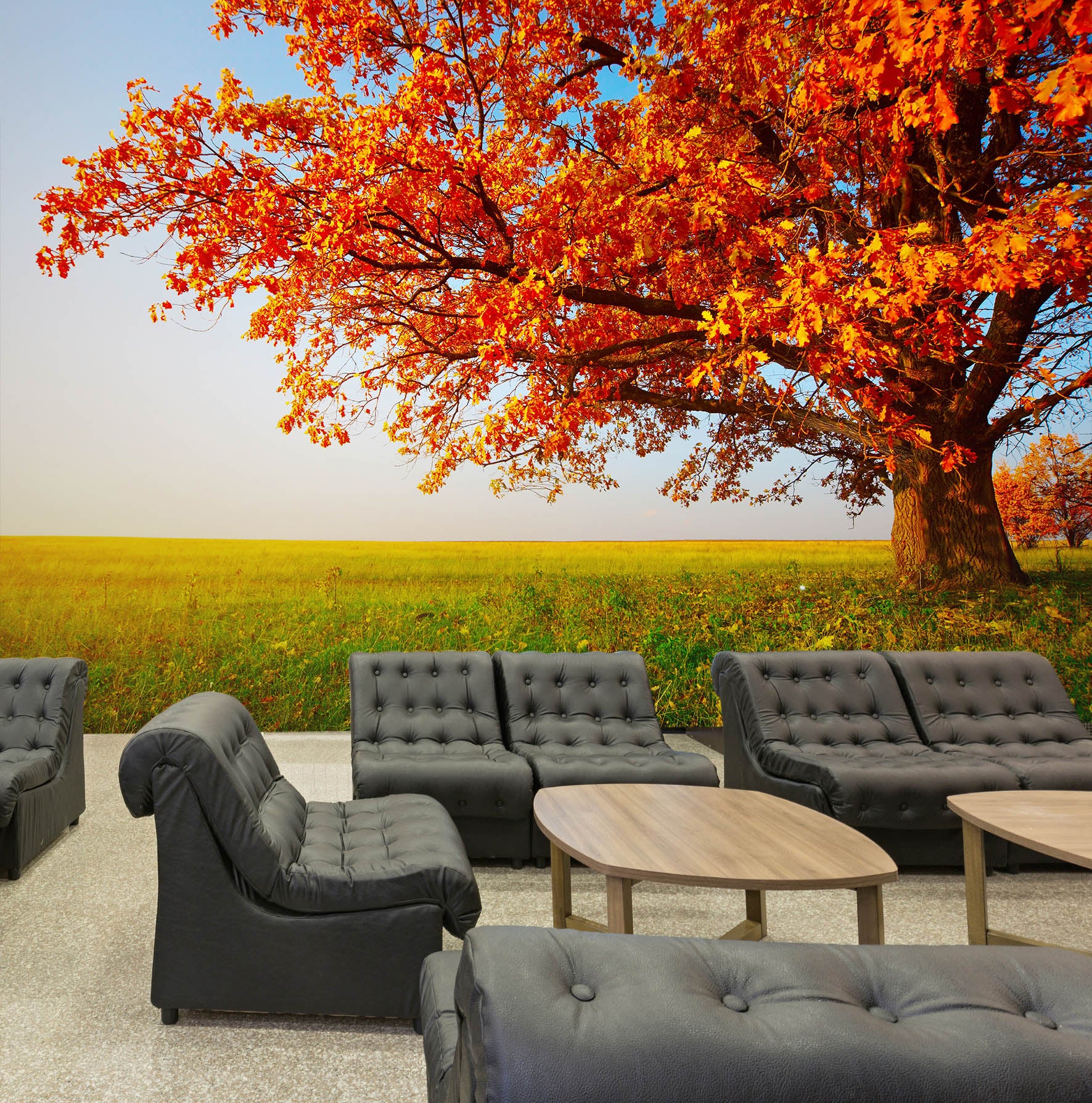 3d Autumn Landscape 185 Wall Murals Aj Wallpaper