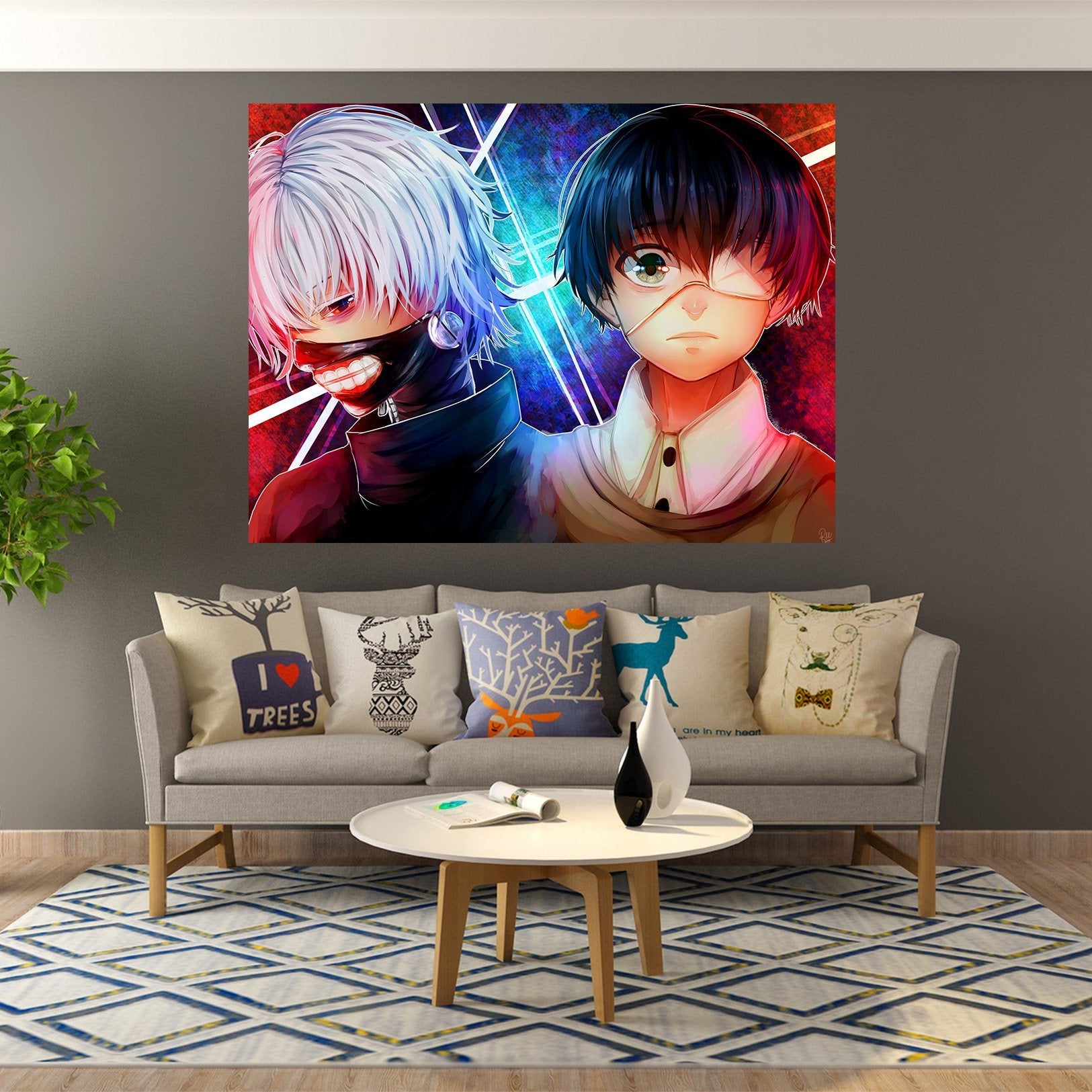 3d Tokyo Ghoul 677 Anime Wall Stickers