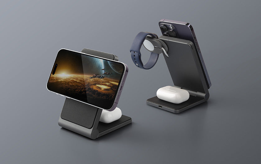 Wireless charging allows you to charge multiple devices at once