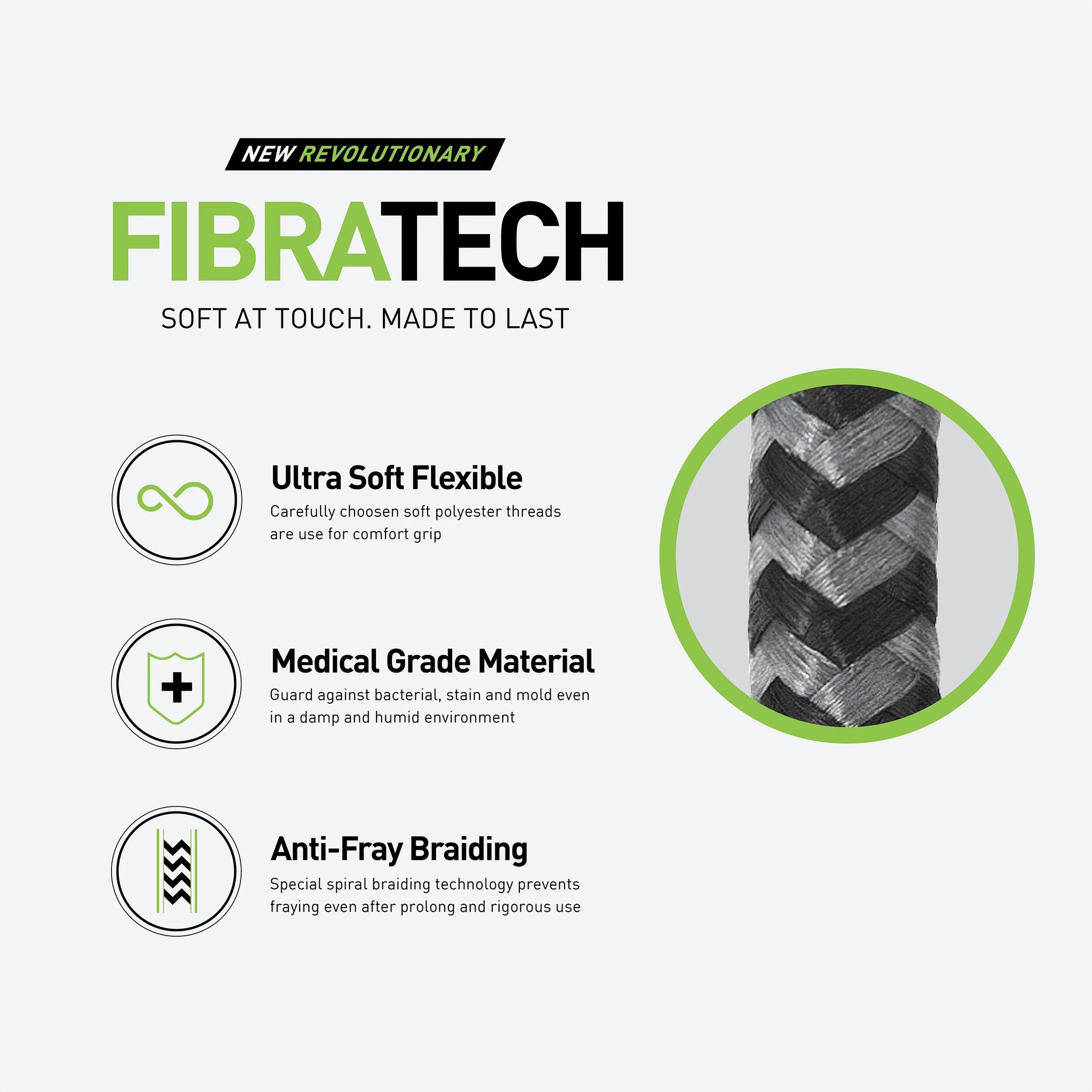 fibratech Lightning to USB C Cable