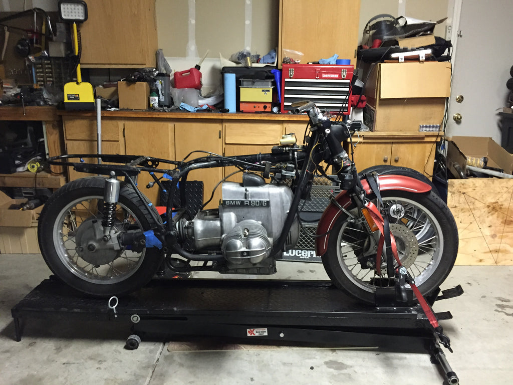 1976 BMW R90/6 Green Machine Starts its disassembly!