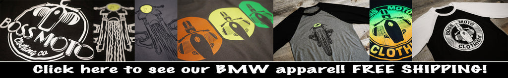 BMW Motorcycle Tee Shirts and Apparel 