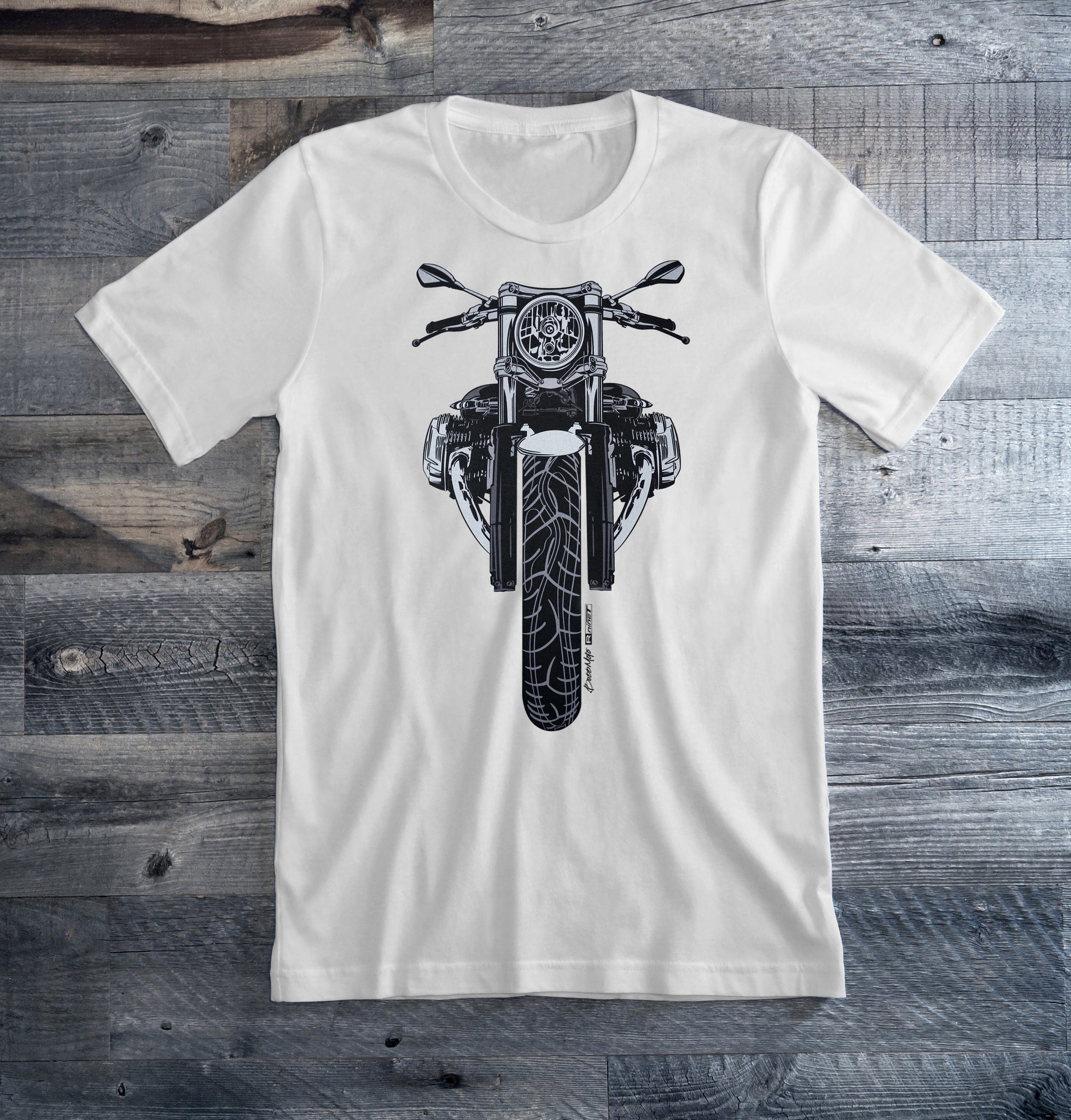 BMW R nine T Pure Color Motorcycle Tee Shirt – BOSS MOTO CLOTHING LLC