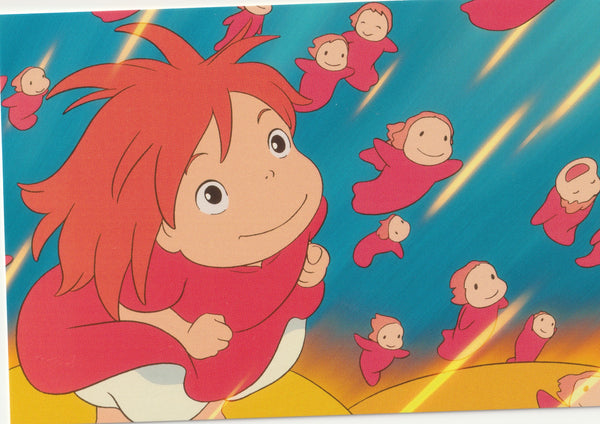 Studio Ghibli - Ponyo on the Cliff Postcard (3/6) – Happypostcrossingshop