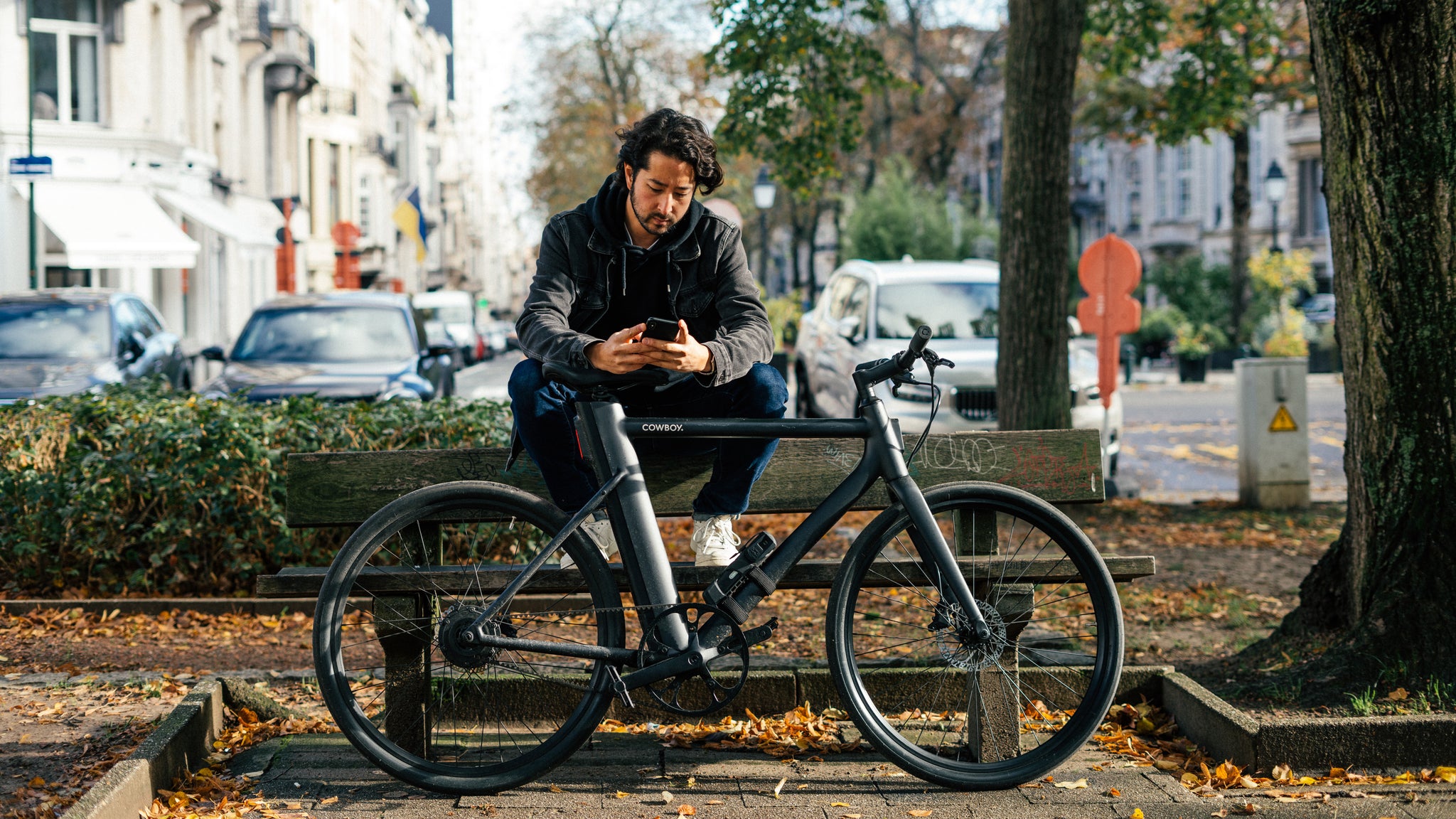 connected electric bike