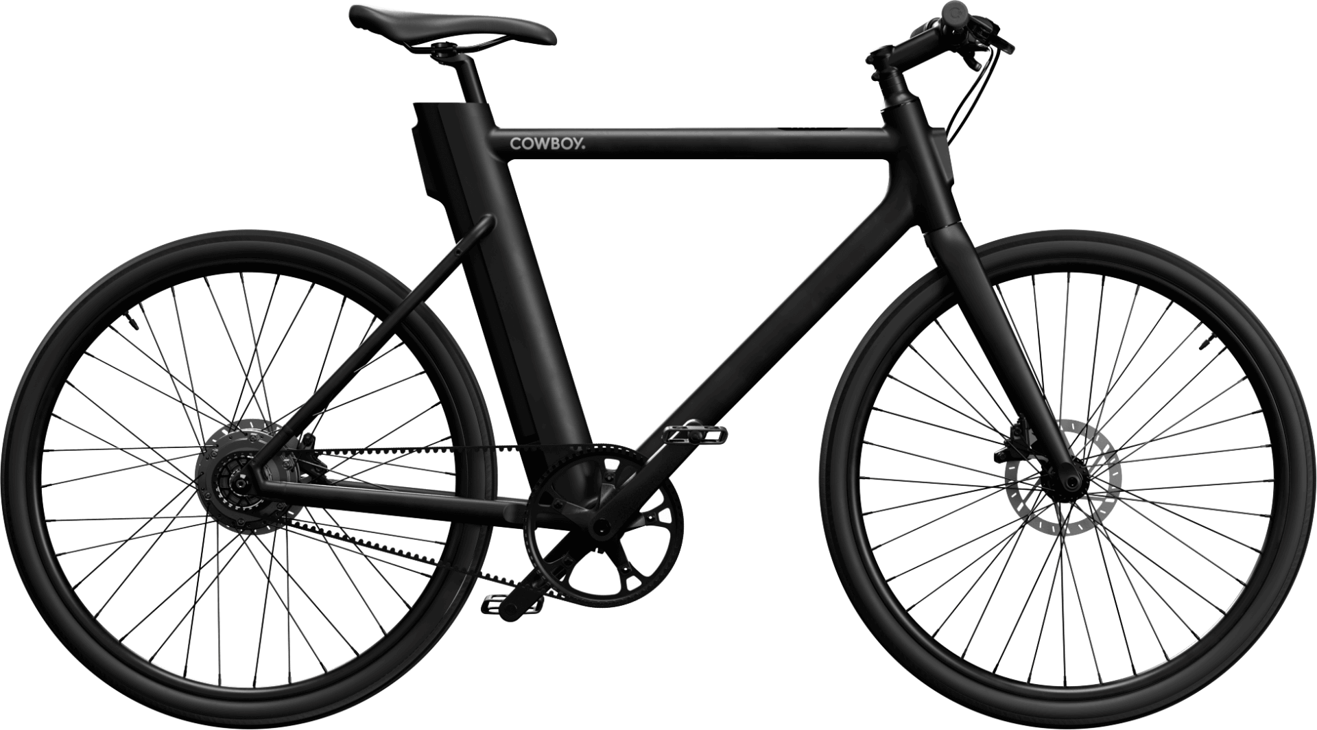 black electric bike