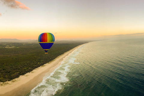 Balloon over Byron Bay