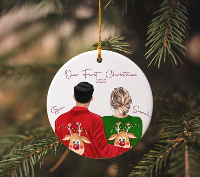 Personalised Christmas ornaments