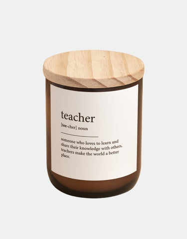 Teacher Gift Candle