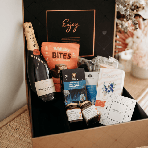 Byron Bay Gifts EM GIFT HAMPERS Gourmet Delight Gift Hampers